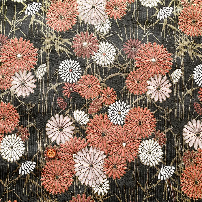 金襴　笹菊