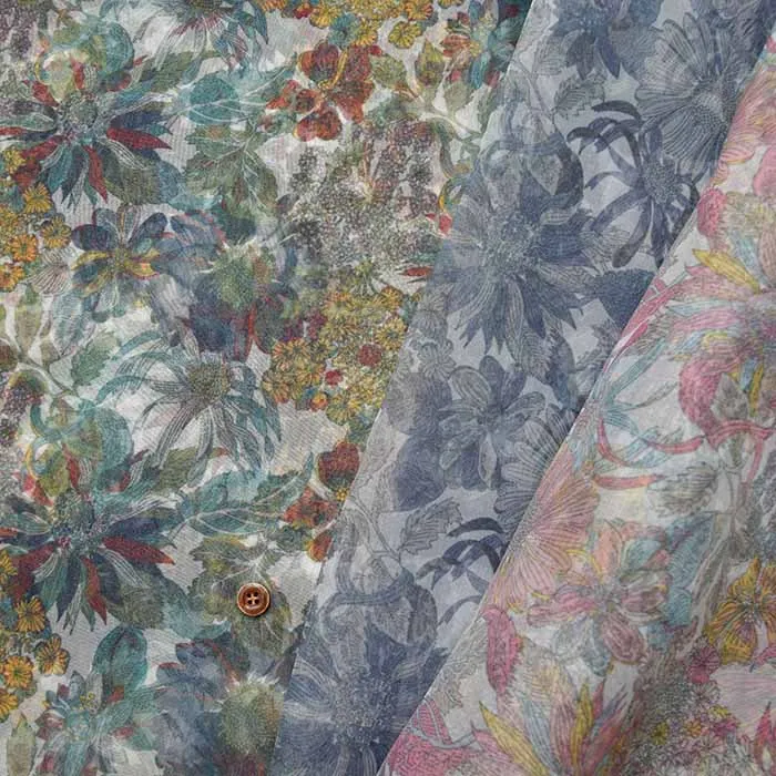 Liberty Fabrics 2023S/S Recycled Polyester Organdie  AngelicaGarl