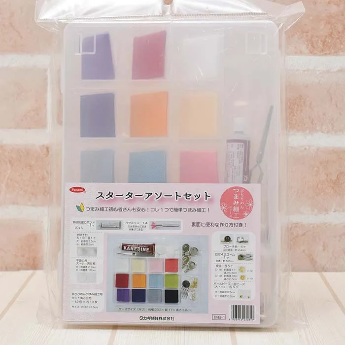 京ちりめん　つまみ細工シリーズ　スターターアソートセット